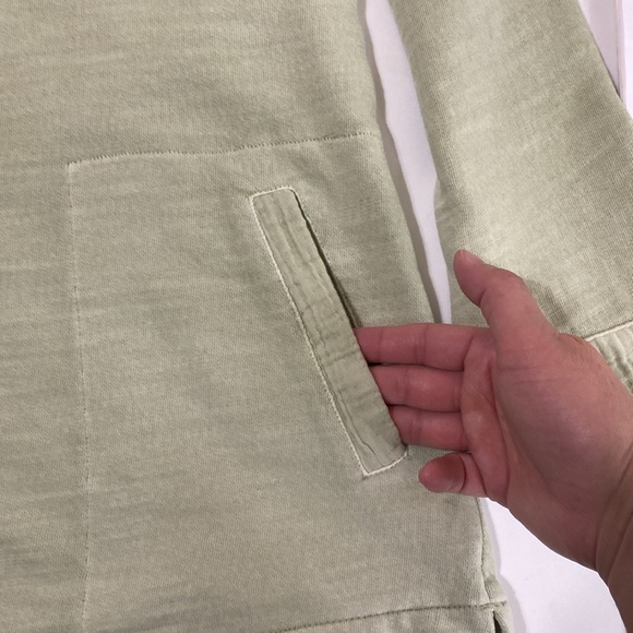 Pure Jill Organic Cotton Tunic Top Light Green Size S Petite - Picture 5 of 8